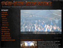 Tablet Screenshot of prinzenberger.de